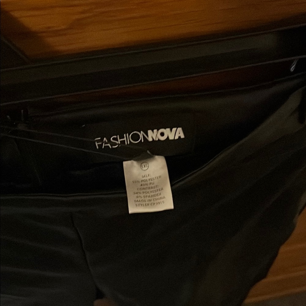 Fashion Nova Men's Black Pants